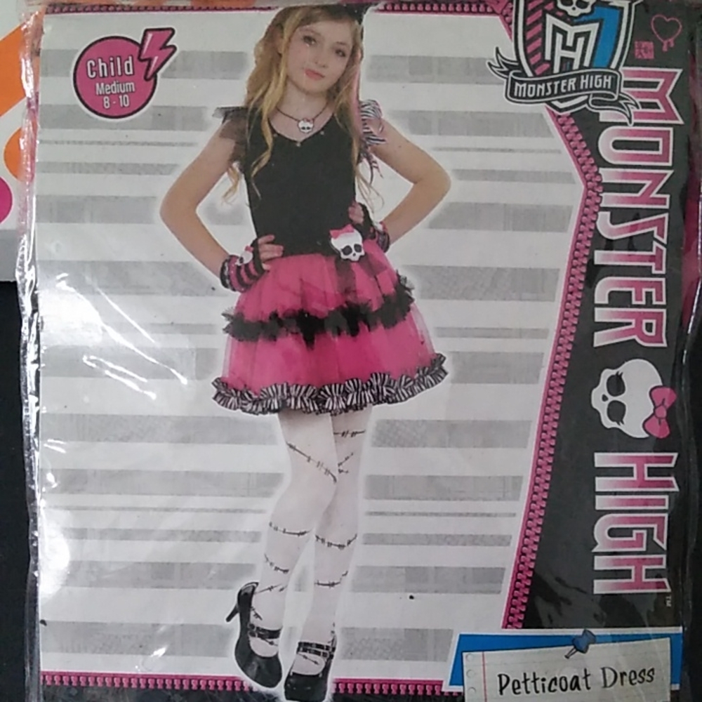 Girls monster high Halloween costume